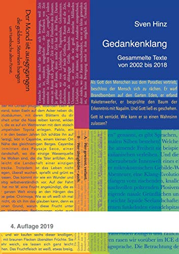 Gedankenklang: Gesammelte Texte von 2002 bis 2018