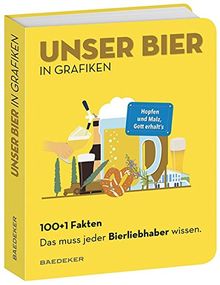 Baedekers 100+1 Fakten Unser Bier in Grafiken.: Das muss jeder Bierliebhaber wissen. (Baedeker Bildband) | Buch | Zustand sehr gut