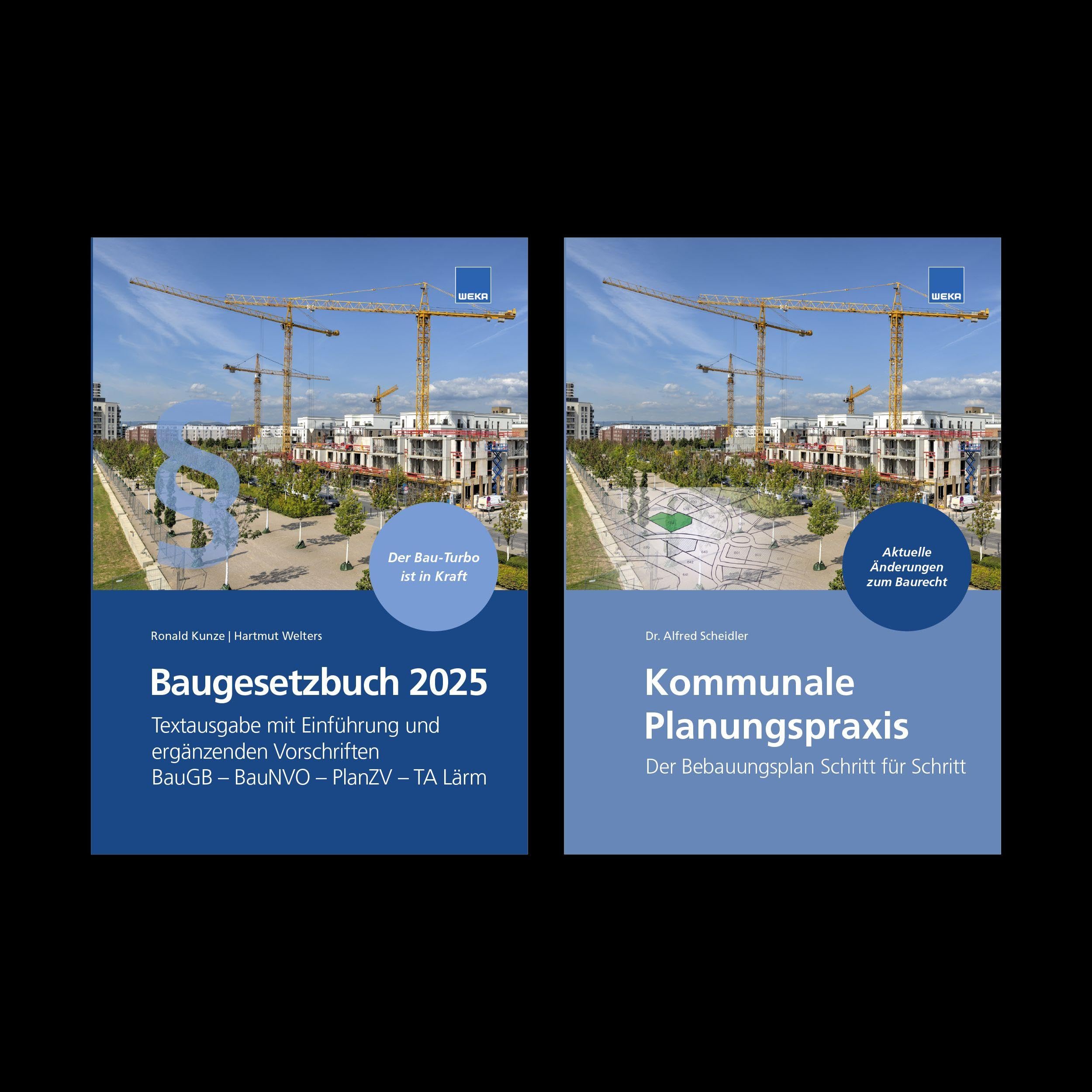Baugesetzbuch 2025 + Kommunale Planungspraxis: Ihre perfekte Kombi aus Gesetzestext und Praxishilfe