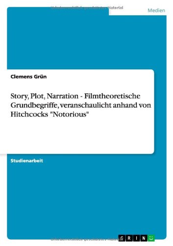 Story, Plot, Narration - Filmtheoretische Grundbegriffe, veranschaulicht anhand von Hitchcocks Notorious