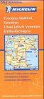 Michelin Karten, Bl.562 : Trentino-Südtirol, Venetien, Friaul-Julisch Venetien, Emilia-Romagna (Michelin Maps)