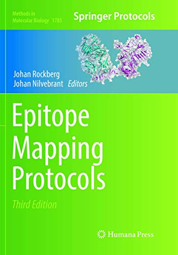Epitope Mapping Protocols (Methods in Molecular Biology, 1785, Band 1785)