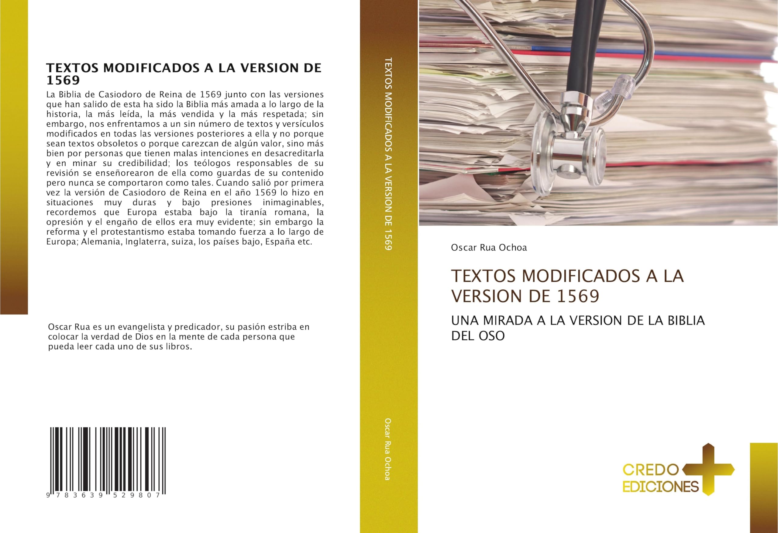TEXTOS MODIFICADOS A LA VERSION DE 1569: UNA MIRADA A LA VERSION DE LA BIBLIA DEL OSO