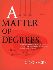 A Matter of Degrees: What Temperature Reveals abt Past Future Our Species Planet Universe