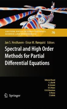 Spectral and High Order Methods for Partial Differential Equations: Selected papers from the ICOSAHOM '09 conference, June 22-26, Trondheim, Norway ... in Computational Science and Engineering)