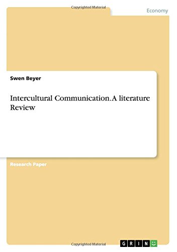 Intercultural Communication. A literature Review