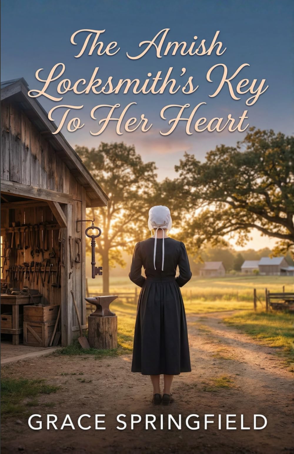 The Amish Locksmith's Key to Her Heart: A Gentle Amish Romance (The Miracle Creek Amish Romances, Band 7)