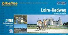 Loire-Radweg: Von Nevers zum Atlantik. 1:75.000, 690 km. GPS-Tracks-Download, wetterfest/reißfest, Spiralbindung