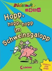 HOPP, HOPP, HOPP im Schweinsgalopp: Bildermaus-Memo