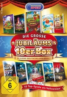 Die grosse Jubiläums 10er Box: 10 Jahre Deutschland Spielt