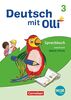 Deutsch mit Olli - Sprache 2-4 - Ausgabe 2021 - 3. Schuljahr: Arbeitsheft Basis / Plus - Mit BOOKii-Funktion und Testheft