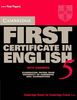 Cambridge First Certificate in English 5 with Answers: Examination Papers from the University of Cambridge Local Examinations Syndicate: Student's ... Answers (Cambridge Books for Cambridge Exams)