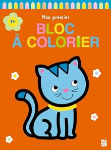 Mon premier bloc à colorier : Chat