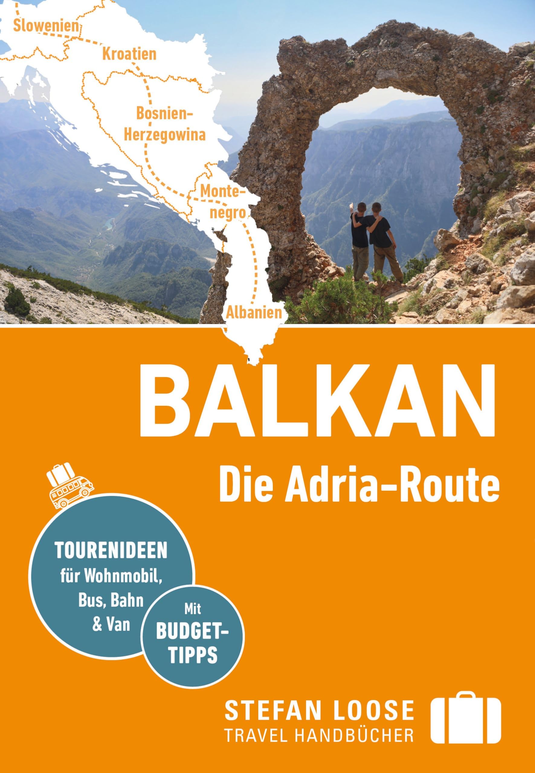 Markand, Andrea: Stefan Loose Reiseführer Balkan, Die Adria-Route. Slowenien, Kroatien, Bosnien und Herzegowina, Montenegro, Albanien