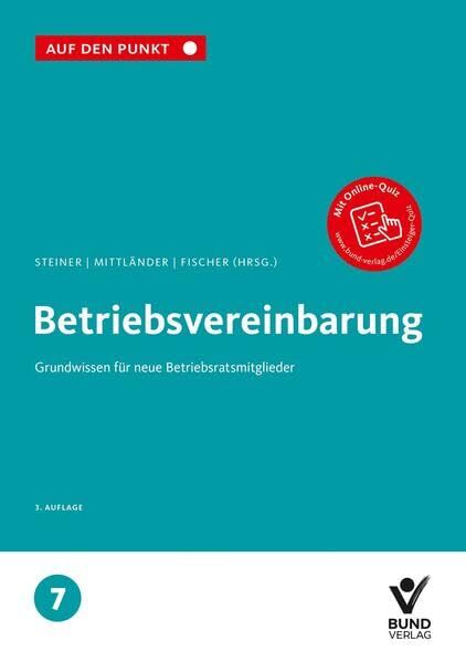 Betriebsvereinbarung - Neuware