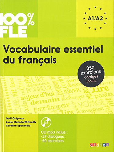 100% Fle Vocabulaire Essentiel Du Français A1-a2 + Cd
