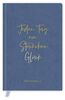 Tagebuch Soft Touch blue: Ausfüllbuch mit Goldveredelung für mehr Positivität, Erfolg, Dankbarkeit, Selbstliebe, Gelassenheit und Achtsamkeit ... und Leseband, 13 x 19 cm -SchreibLiebe