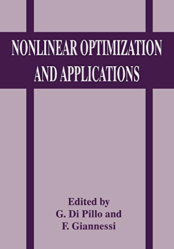 Nonlinear Optimization and Applications