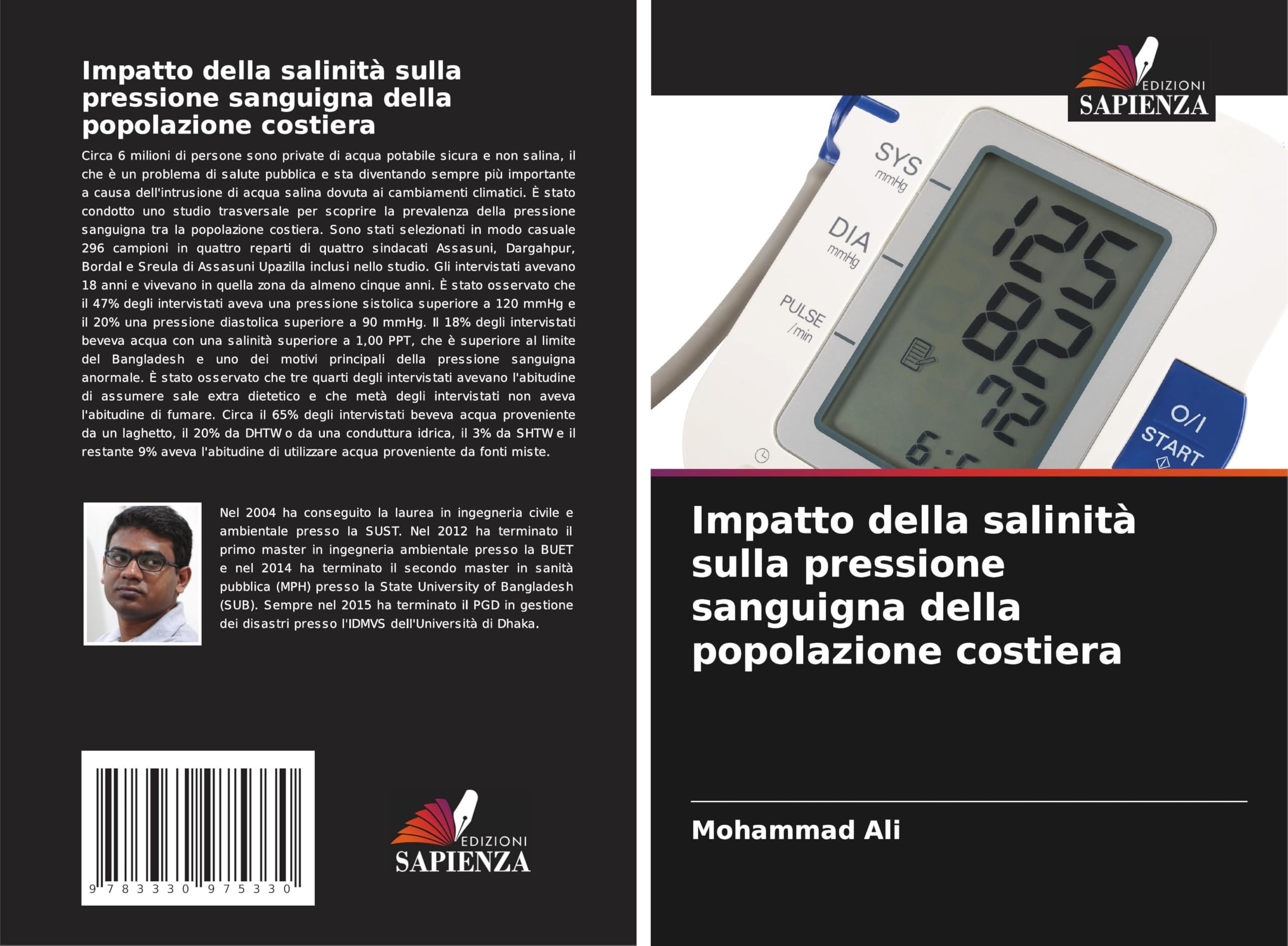 Impatto della salinità sulla pressione sanguigna della popolazione costiera