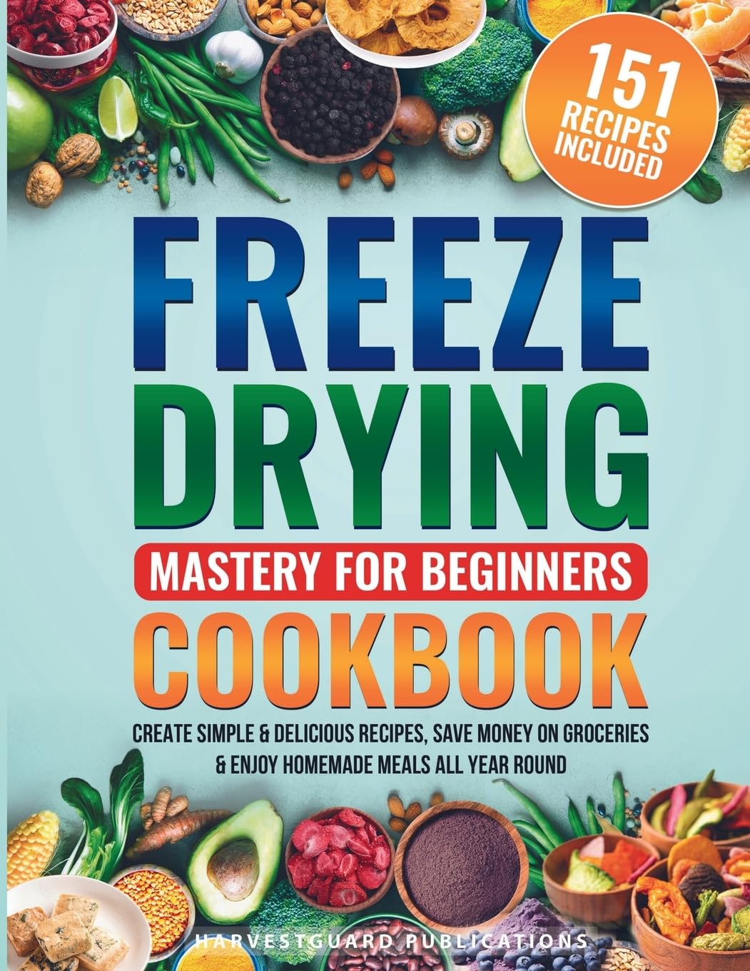 Freeze Drying Mastery For Beginners Cookbook: Create Simple and Delicious Recipes, Save Money on Groceries and Enjoy Homemade Meals All Year Round: ... and Enjoy Homemade Meals All Year Round
