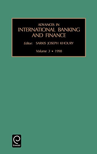 Advances in International Banking and Finance: Vol 3
