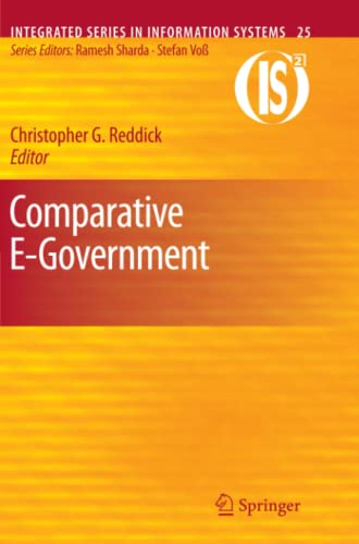 Comparative E-Government (Integrated Series in Information Systems, Band 25)