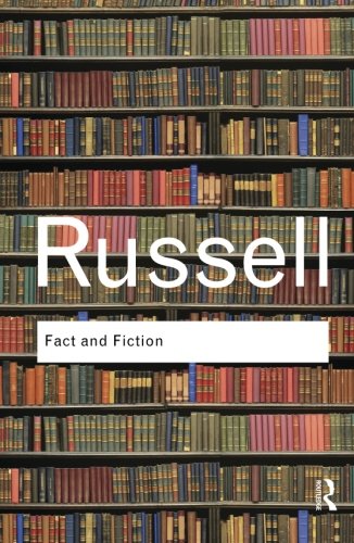 Fact and Fiction (Routledge Classics)
