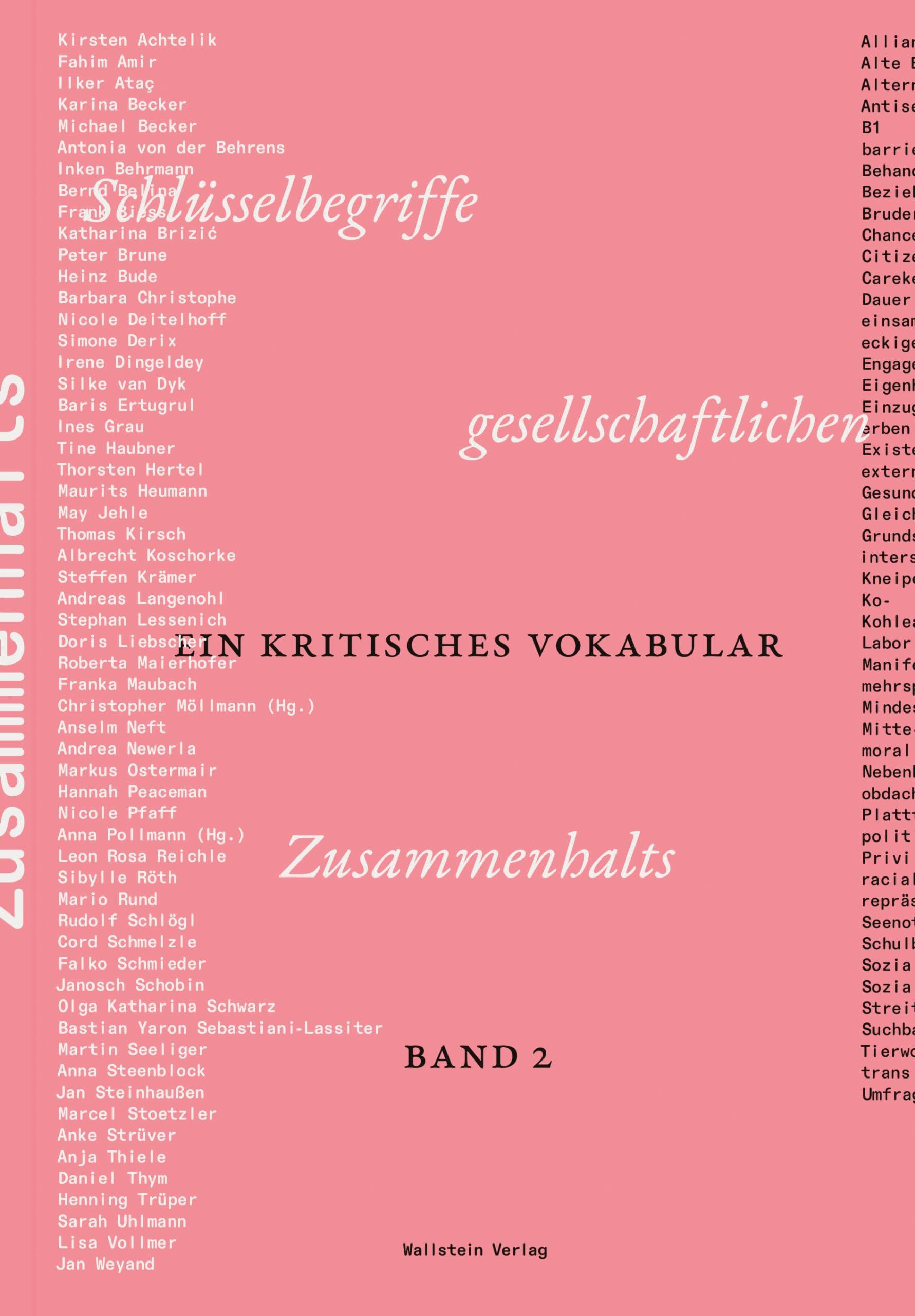 Schlüsselbegriffe gesellschaftlichen Zusammenhalts: Ein kritisches Vokabular