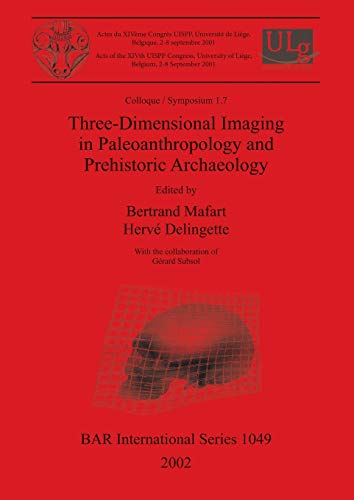 Three-Dimensional Imaging in Paleoanthropology and Prehistoric Archaeology (British Archaeological Reports British Series, Band 1049)