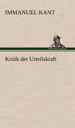 Kritik der Urteilskraft