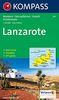 Kompass Karten, Lanzarote (KOMPASS-Wanderkarten, Band 241)