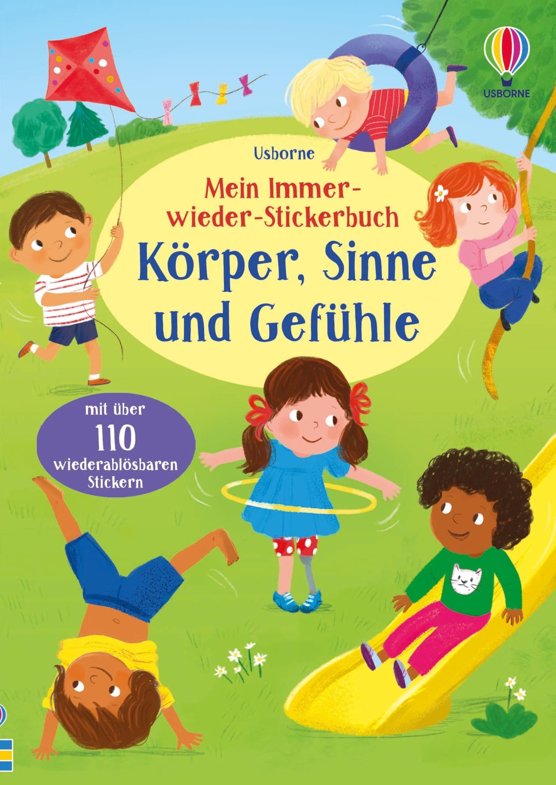 Young, Caroline: Mein Immer-wieder-Stickerbuch: Körper, Sinne und Gefühle