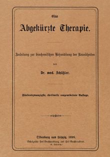 Schüßler, W: Abgekürzte Therapie