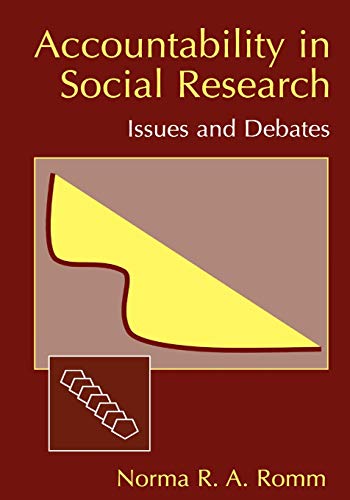 Accountability in Social Research: Issues And Debates