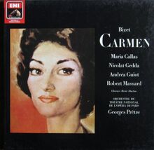 Bizet: Carmen (Gesamtaufnahme, französisch - Paris 1964) von Maria Callas | CD | Zustand gut