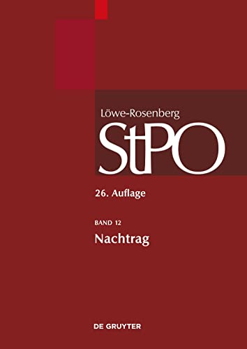 Nachtrag (Großkommentare der Praxis)