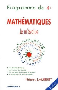 Mathématiques : programme de 4e