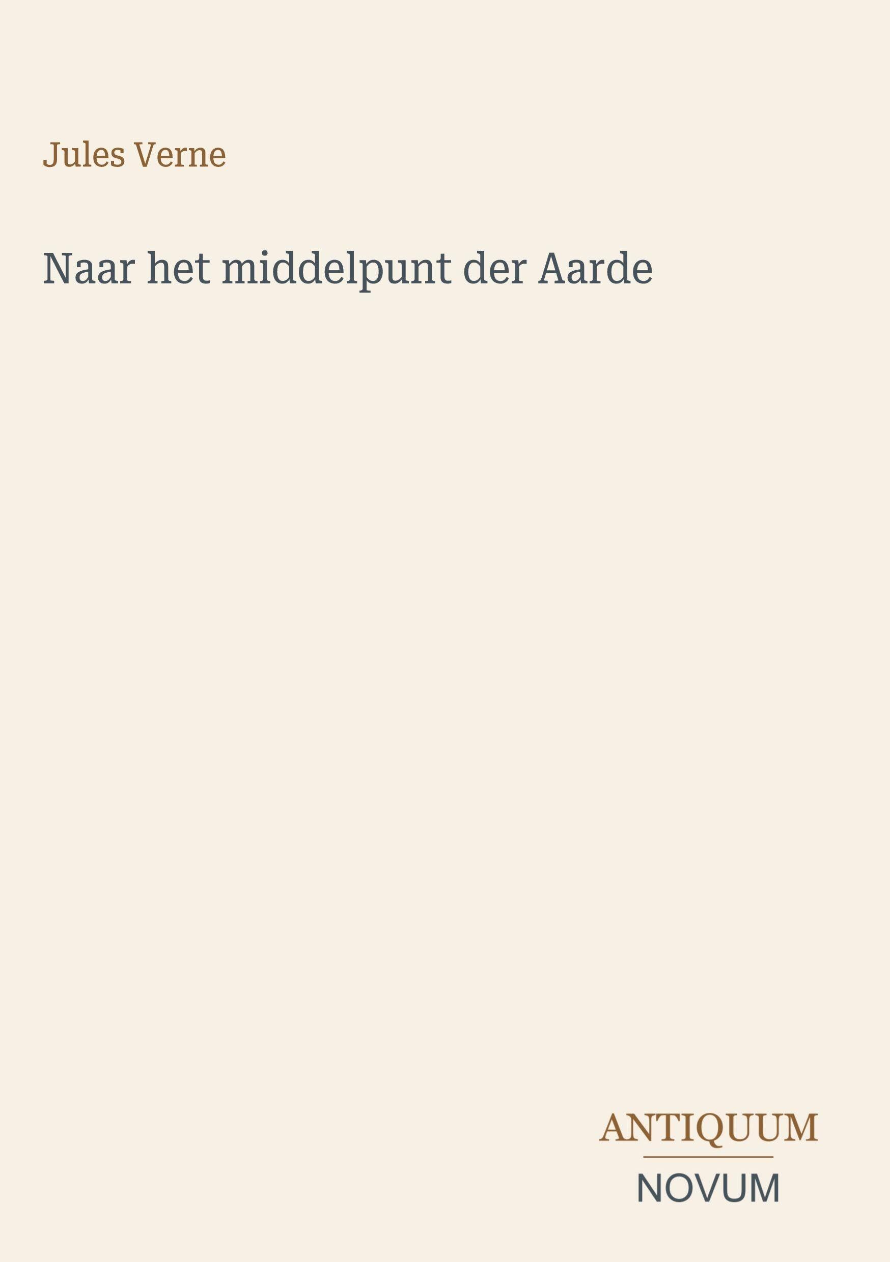 Naar het middelpunt der Aarde