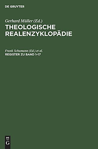 Register zu Band 1–17: TRE GEB-B (Theologische Realenzyklopädie)