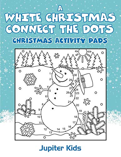 A White Christmas Connect The Dots: Christmas Activity Pads