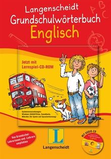 Langenscheidt Grundschulwörterbuch Englisch - Buch mit Audio-CD + Vokabelspiel auf CD-ROM