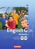English G 21 - Ausgabe A: Band 1: 5. Schuljahr - Workbook mit CD-ROM (e-Workbook) und CD
