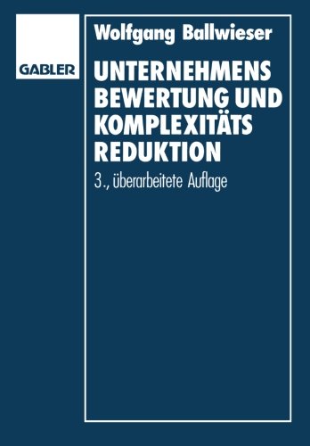 Unternehmensbewertung und Komplexitätsreduktion