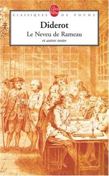 Le neveu de Rameau. Satire première. Entretien d'un père avec ses enfants