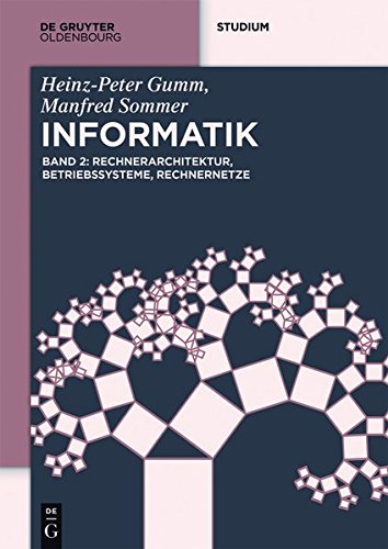 Heinz-Peter Gumm; Manfred Sommer: Grundlagen der Informatik: Rechnerarchitektur, Betriebssysteme, Rechnernetze (De Gruyter Studium)