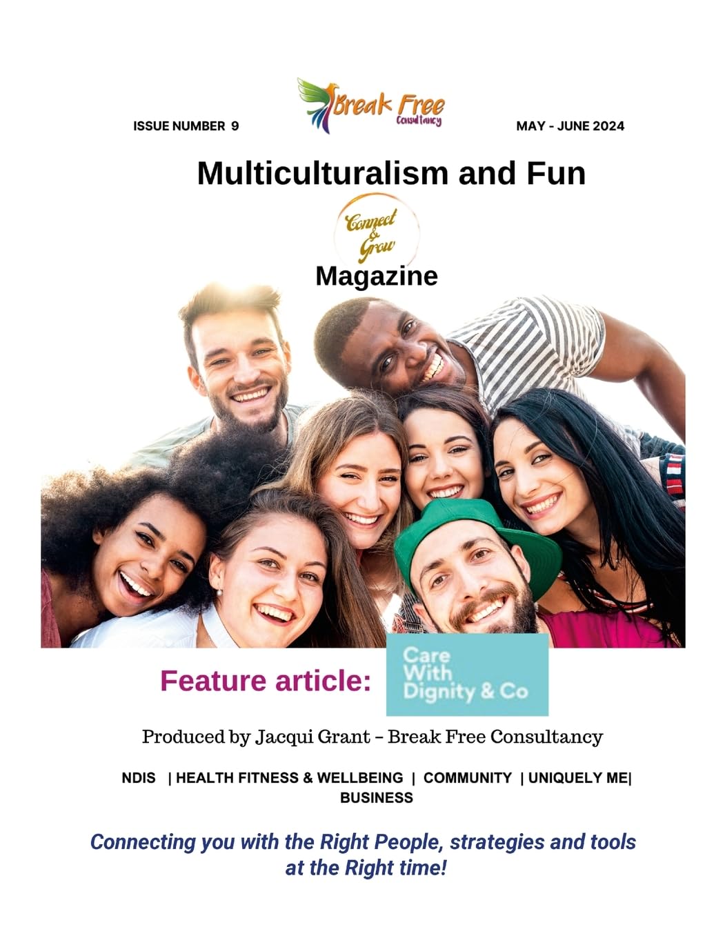 Connect and Grow Magazine May- June 2024: Embracing different cultures and fun