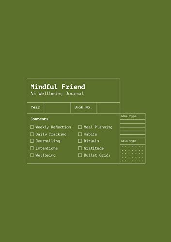 Mindful Friend: A Weekly Wellbeing Journal