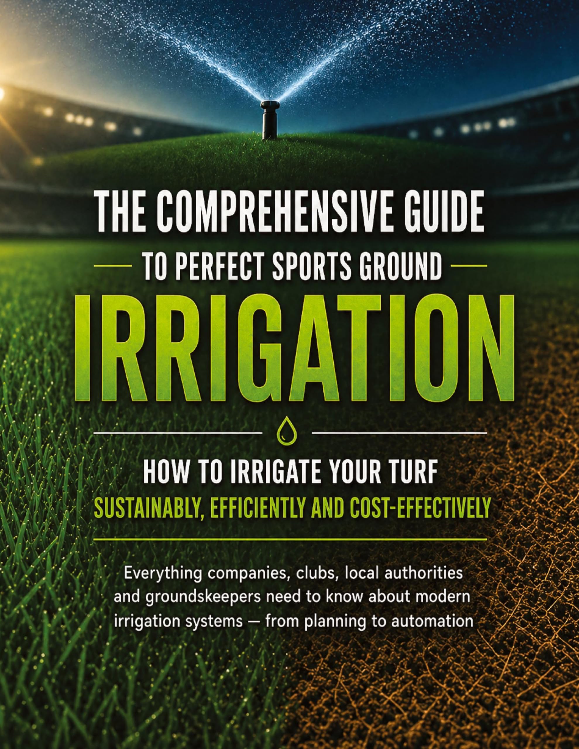 The comprehensive guide to perfect sports ground irrigation - How to irrigate your turf sustainably, efficiently and cost-effectively: Everything ... systems - from planning to automation
