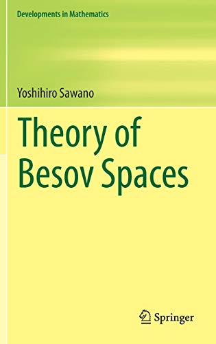 Theory of Besov Spaces (Developments in Mathematics, Band 56)