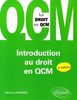 Introduction au droit en QCM